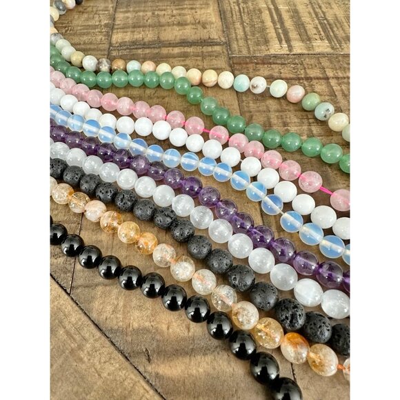 8mm 10 Strand Bead Bundle - Picture 2 of 2